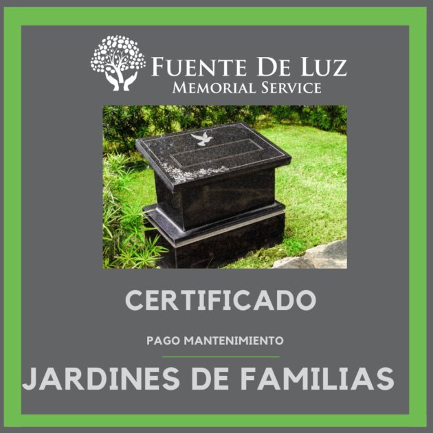 Mantenimiento Jardines familiares